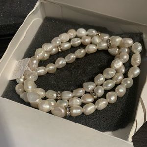 Lia Sophia pearl bracelets